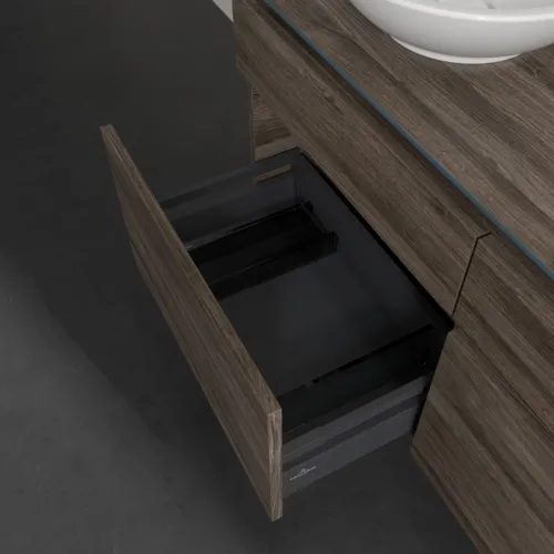 VILLEROY BOCH Legato toaletní skříňka, 4 výsuvy, 1200 x 550 x 500 mm, Kamenný dub / Kamenný dub #B58400RK, obrázek 6