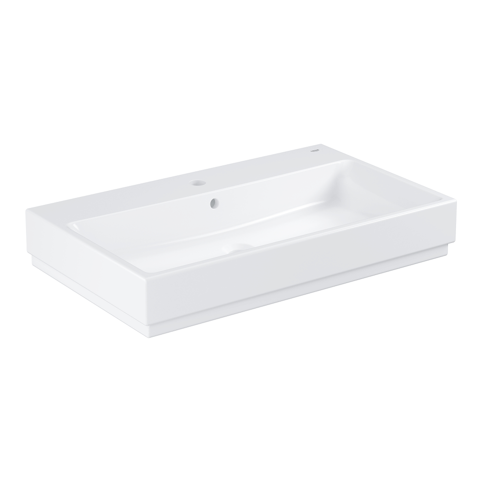 GROHE Cube Ceramic Umyvadlo na desku 80 cm alpská bílá #3947600H
