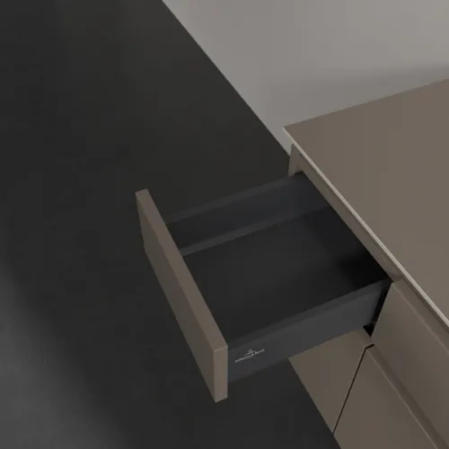 VILLEROY BOCH Legato toaletní skříňka, s osvětlením, 5 výsuvů, 1200 x 550 x 500 mm, Truffle Grey / Truffle Grey #B578L0VG, obrázek 6