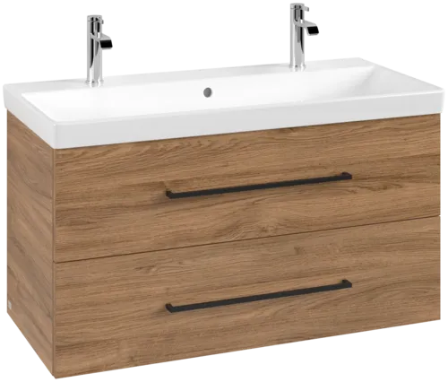 VILLEROY BOCH Avento toaletní skříňka, 2 výsuvy, 976 x 514 x 484 mm, dub Kansas #A89210RH