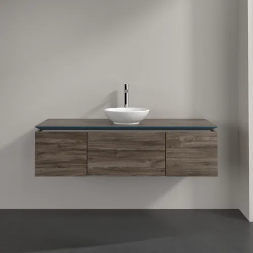 VILLEROY BOCH Legato toaletní skříňka, 3 výsuvy, 1400 x 380 x 500 mm, Kamenný dub / Kamenný dub #B58500RK, obrázek 3