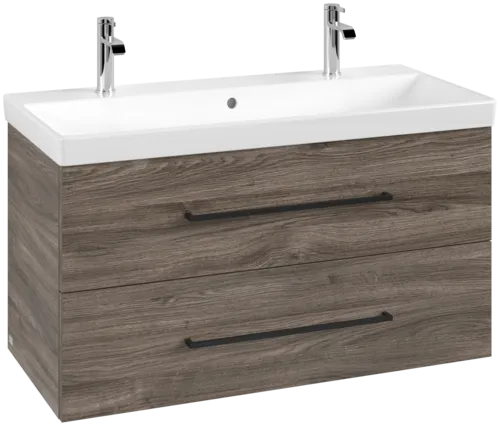VILLEROY BOCH Avento toaletní skříňka, 2 výsuvy, 976 x 514 x 484 mm, dub kamenný #A89210RK