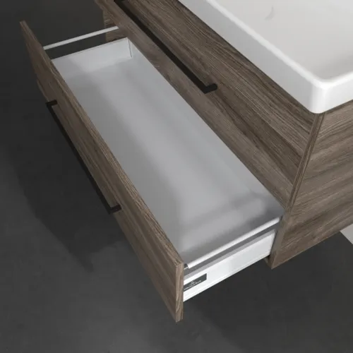 VILLEROY BOCH Avento toaletní skříňka, 2 výsuvy, 976 x 514 x 484 mm, dub kamenný #A89210RK, obrázek 6