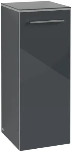 VILLEROY BOCH Boční skříňka Avento, 1 dveře, 350 x 890 x 405 mm, Crystal Grey #A89500B1