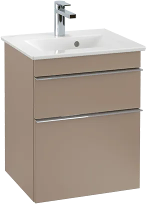 VILLEROY BOCH Toaletní skříňka Venticello, 2 výsuvy, 466 x 590 x 425 mm, Cashmere Grey / Cashmere Grey #A92201VN