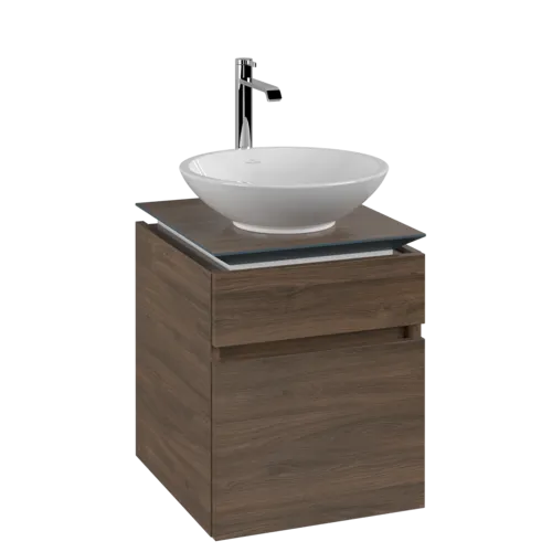 VILLEROY BOCH Legato toaletní skříňka, 2 výsuvy, 450 x 550 x 500 mm, Arizona Oak / Arizona Oak #B56600VH