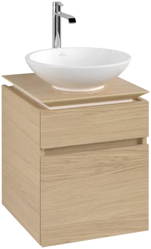VILLEROY BOCH Legato toaletní skříňka, 2 výsuvy, 450 x 550 x 500 mm, severský dub / severský dub #B56600VJ