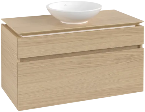 VILLEROY BOCH Legato toaletní skříňka, 2 výsuvy, 1000 x 550 x 500 mm, severský dub / severský dub #B57200VJ