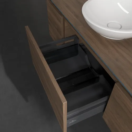 VILLEROY BOCH Legato toaletní skříňka, s osvětlením, 3 výsuvy, 1200 x 380 x 500 mm, Arizona Oak / Arizona Oak #B577L0VH, obrázek 5