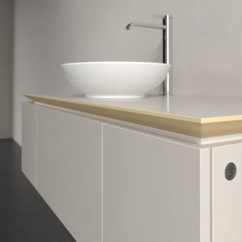 VILLEROY BOCH Legato toaletní skříňka, s osvětlením, 3 výsuvy, 1200 x 380 x 500 mm, Soft Grey / Soft Grey #B577L0VK, obrázek 4