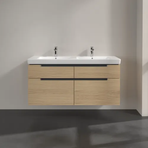 VILLEROY BOCH Subway 2.0 Vanity unit, 4 výsuvy, 1287 x 590 x 449 mm, dub severský #A91710VJ, obrázek 3