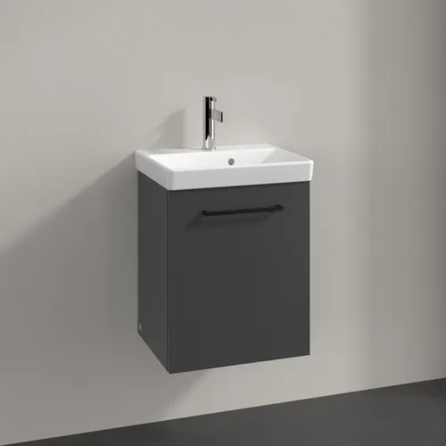 VILLEROY BOCH Avento toaletní skříňka, 1 dvířka, 426 x 514 x 384 mm, grafitová barva #A88710VR, obrázek 2