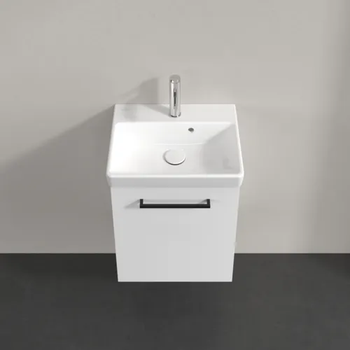 VILLEROY BOCH Avento toaletní skříňka, 1 dvířka, 426 x 514 x 384 mm, lesklá bílá #A88710VE, obrázek 4