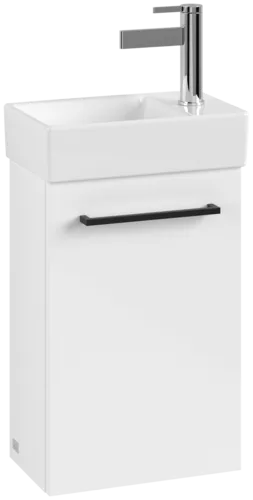 VILLEROY BOCH Avento toaletní skříňka, 1 dvířka, 340 x 514 x 234 mm, lesklá bílá #A87610VE