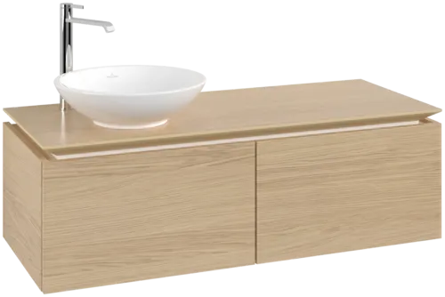 VILLEROY BOCH Legato toaletní skříňka, 2 výsuvy, 1200 x 380 x 500 mm, severský dub / severský dub #B57900VJ