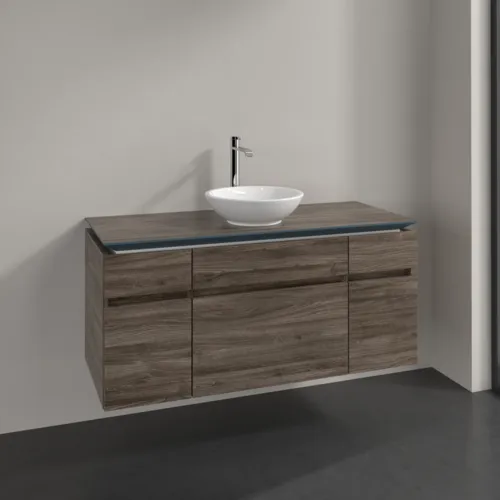 VILLEROY BOCH Legato toaletní skříňka, 5 výsuvů, 1200 x 550 x 500 mm, Kamenný dub / Kamenný dub #B57800RK, obrázek 2