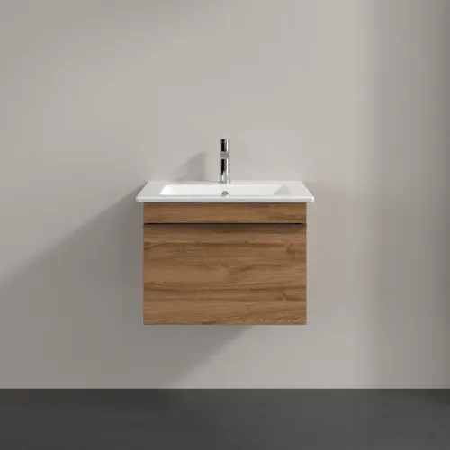 VILLEROY BOCH Venticello toaletní skříňka, 1 zásuvka, 553 x 420 x 502 mm, dub Kansas / dub Kansas #A93201RH, obrázek 3