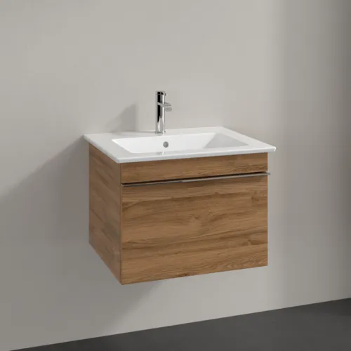 VILLEROY BOCH Venticello toaletní skříňka, 1 zásuvka, 553 x 420 x 502 mm, dub Kansas / dub Kansas #A93201RH, obrázek 2