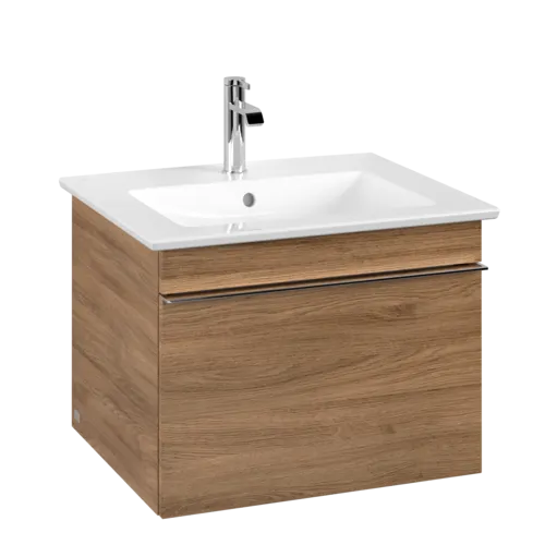 VILLEROY BOCH Venticello toaletní skříňka, 1 zásuvka, 553 x 420 x 502 mm, dub Kansas / dub Kansas #A93201RH