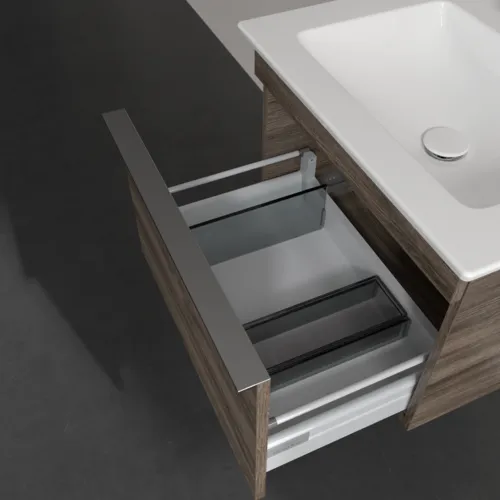 VILLEROY BOCH Venticello toaletní skříňka, 1 zásuvka, 553 x 420 x 502 mm, Kamenný dub / Kamenný dub #A93201RK, obrázek 6