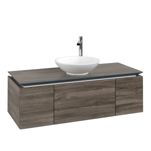 VILLEROY BOCH Legato toaletní skříňka, 3 výsuvy, 1200 x 380 x 500 mm, Kamenný dub / Kamenný dub #B57700RK
