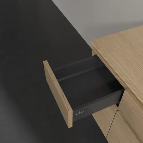 VILLEROY BOCH Legato toaletní skříňka, 5 výsuvů, 1200 x 550 x 500 mm, severský dub / severský dub #B57800VJ, obrázek 7