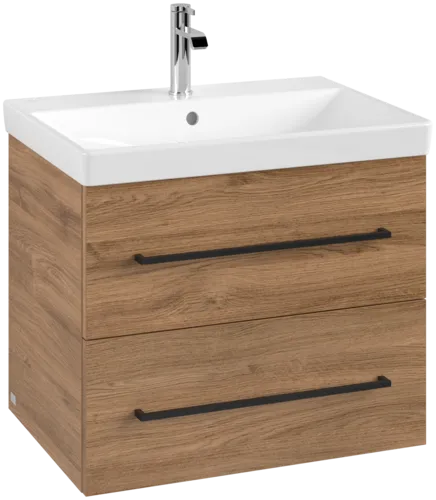 VILLEROY BOCH Avento toaletní skříňka, 2 výsuvy, 626 x 514 x 484 mm, dub Kansas #A89010RH