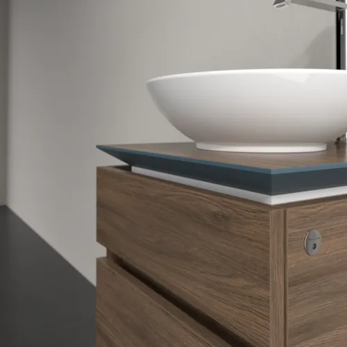 VILLEROY BOCH Legato toaletní skříňka, s osvětlením, 2 výsuvy, 450 x 550 x 500 mm, Arizona Oak / Arizona Oak #B566L0VH, obrázek 4