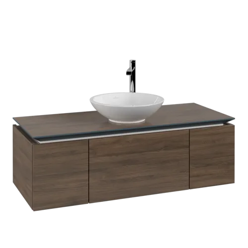 VILLEROY BOCH Legato toaletní skříňka, 3 výsuvy, 1200 x 380 x 500 mm, Arizona Oak / Arizona Oak #B57700VH