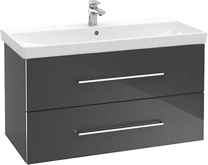 VILLEROY BOCH Avento toaletní skříňka, 2 výsuvy, 980 x 514 x 484 mm, Crystal Grey #A89200B1