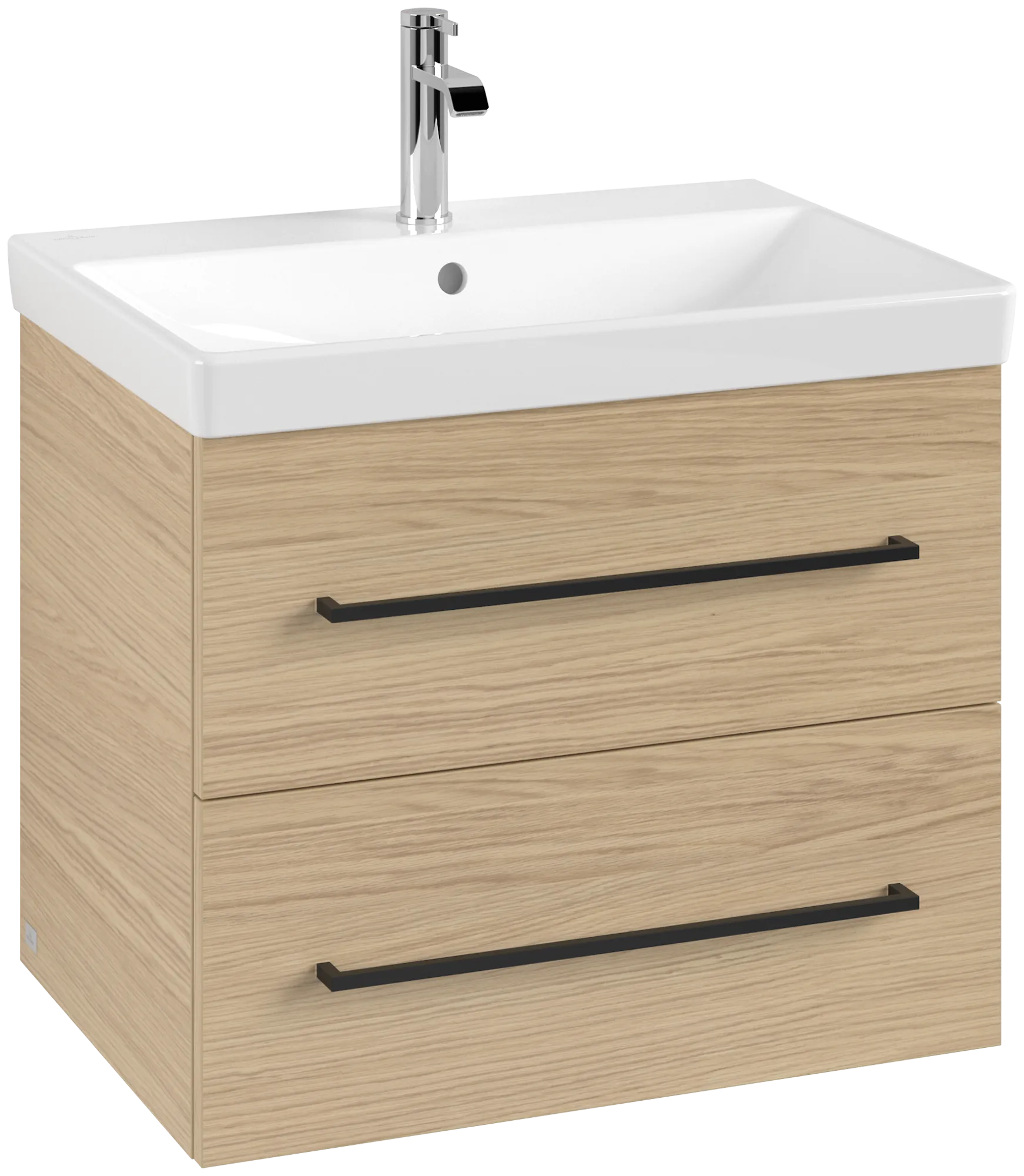 VILLEROY BOCH Avento toaletní skříňka, 2 výsuvy, 626 x 514 x 484 mm, dub severský #A89010VJ