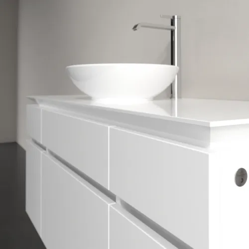 VILLEROY BOCH Legato toaletní skříňka, s osvětlením, 5 výsuvů, 1200 x 550 x 500 mm, lesklá bílá / lesklá bílá #B578L0DH, obrázek 4