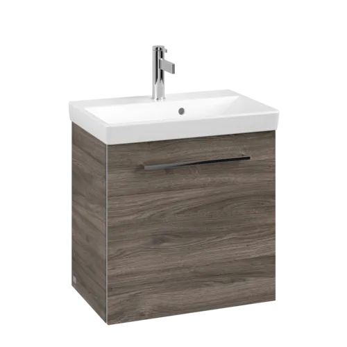 VILLEROY BOCH Avento toaletní skříňka, 1 dvířka, 526 x 514 x 384 mm, Kamenný dub #A88801RK