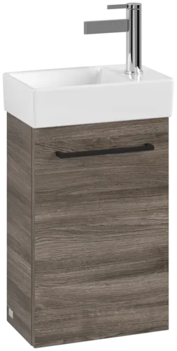 VILLEROY BOCH Avento toaletní skříňka, 1 dvířka, 340 x 514 x 234 mm, dub kamenný #A87610RK