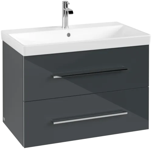 VILLEROY BOCH Avento toaletní skříňka, 2 výsuvy, 780 x 514 x 484 mm, Crystal Grey #A89100B1