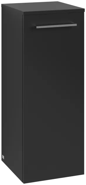 VILLEROY BOCH Boční skříňka Avento, 1 dveře, 347 x 888 x 405 mm, Volcano Black #A89500VL