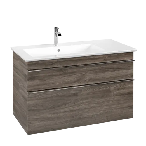 VILLEROY BOCH Toaletní skříňka Venticello, 2 výsuvy, 953 x 590 x 502 mm, Kamenný dub / Kamenný dub #A92701RK