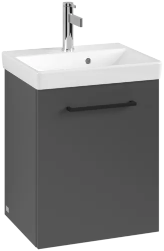 VILLEROY BOCH Avento toaletní skříňka, 1 dvířka, 426 x 514 x 384 mm, grafitová barva #A88711VR