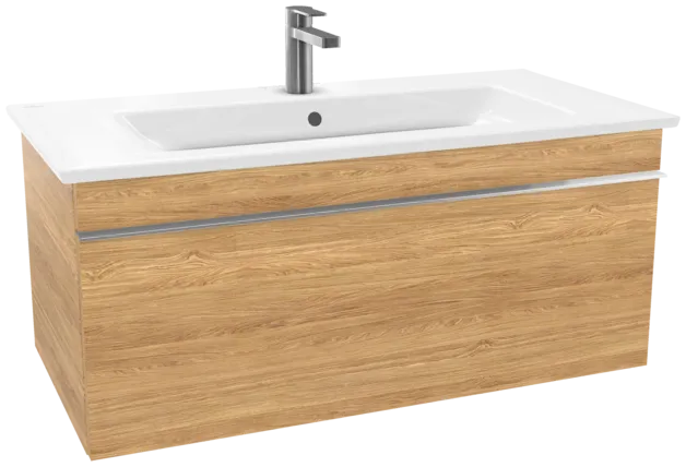 VILLEROY BOCH Venticello toaletní skříňka, 1 zásuvka, 953 x 420 x 502 mm, dub Kansas / dub Kansas #A93501RH