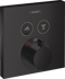 Obrázek HANSGROHE ShowerSelect termostat pod omítku pro 2 spotřebiče #15763670 - matná černá