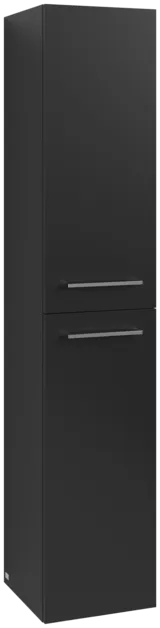 VILLEROY BOCH Vysoká skříň Avento, 2 dveře, 346 x 1760 x 404 mm, Volcano Black #A89400VL