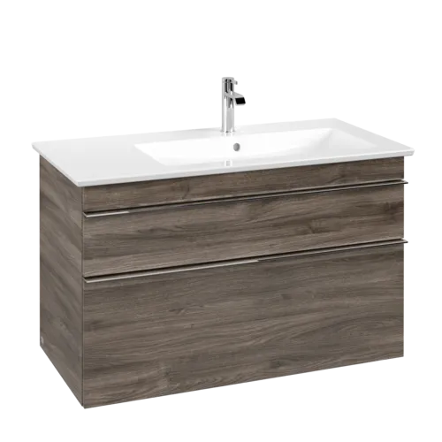 VILLEROY BOCH Toaletní skříňka Venticello, 2 výsuvy, 953 x 590 x 502 mm, Kamenný dub / Kamenný dub #A92801RK