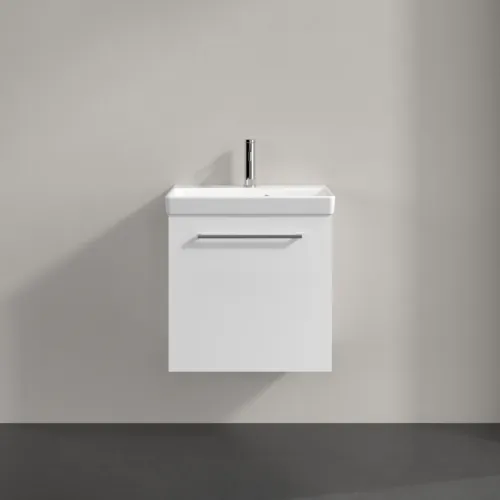 VILLEROY BOCH Avento toaletní skříňka, 1 dvířka, 526 x 514 x 384 mm, lesklá bílá #A88800VE, obrázek 3