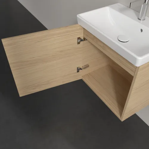 VILLEROY BOCH Avento toaletní skříňka, 1 dvířka, 526 x 514 x 384 mm, severský dub #A88800VJ, obrázek 12