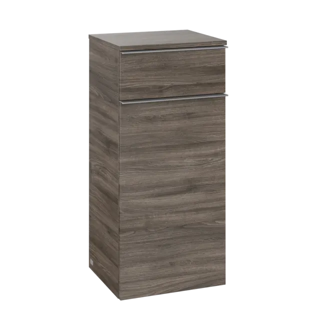 VILLEROY BOCH Venticello boční skříňka, 1 dvířka, 1 zásuvka, 404 x 866 x 372 mm, Kamenný dub / Kamenný dub #A95001RK
