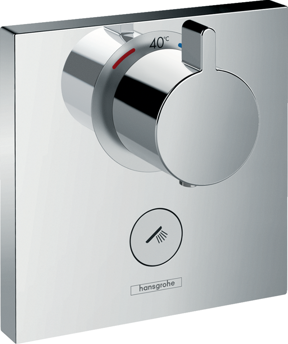 HANSGROHE Termostat ShowerSelect HighFlow skrytý pro 1 spotřebič a jednu další zásuvku #15761000
