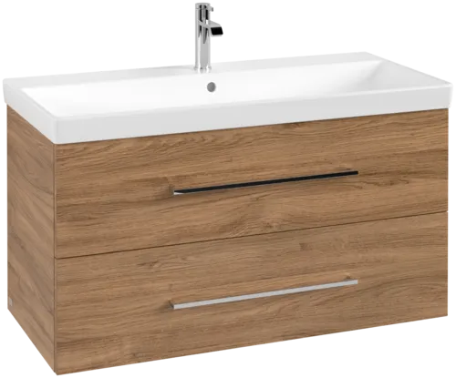 VILLEROY BOCH Avento toaletní skříňka, 2 výsuvy, 976 x 514 x 484 mm, dub Kansas #A89200RH
