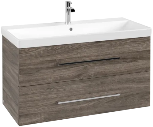 VILLEROY BOCH Avento toaletní skříňka, 2 výsuvy, 976 x 514 x 484 mm, dub kamenný #A89200RK