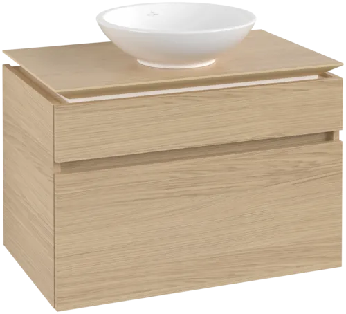 VILLEROY BOCH Legato toaletní skříňka, 2 výsuvy, 800 x 550 x 500 mm, severský dub / severský dub #B57000VJ