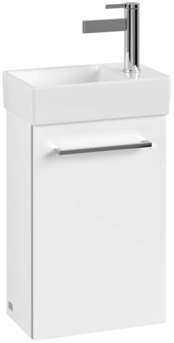 VILLEROY BOCH Avento toaletní skříňka, 1 dvířka, 340 x 514 x 234 mm, Crystal White #A87600B4